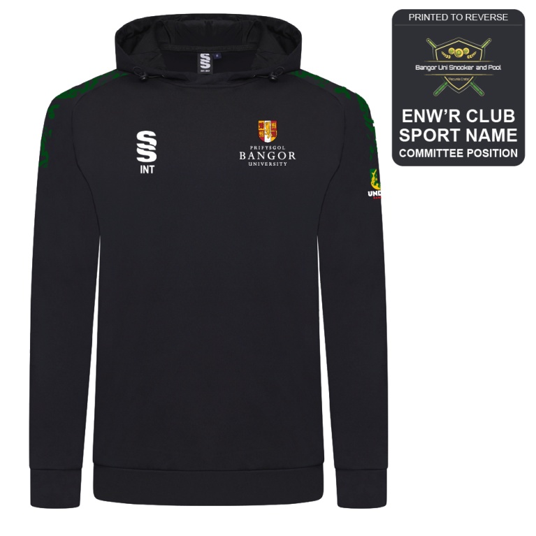 Bangor University - Snooker & Pool - Active Hoody - Unisex Fit