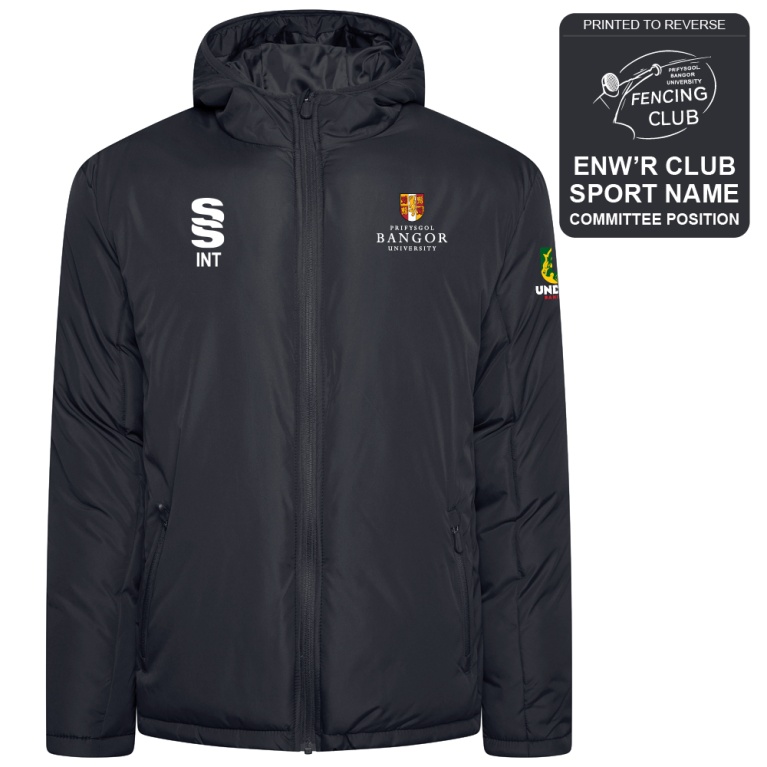 Bangor University - Fencing - Active Padded Jacket - Unisex Fit