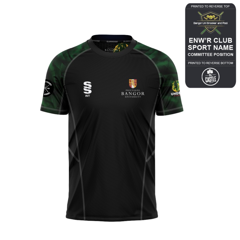 Bangor University - Snooker & Pool - Training Shirt - Unisex Fit