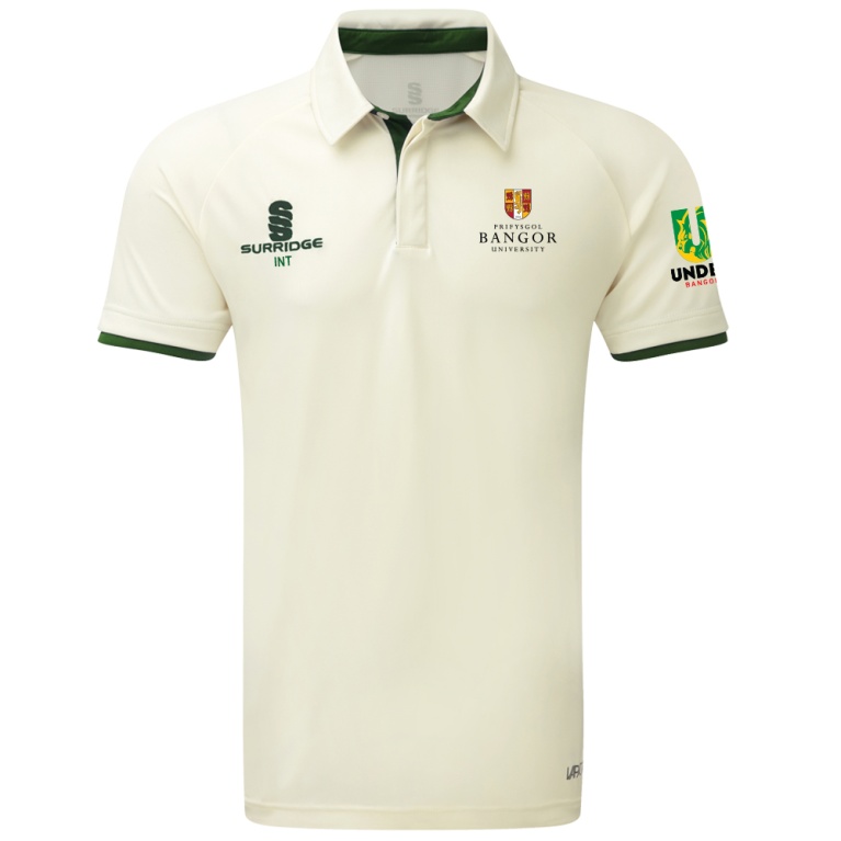 Bangor University - Ergo Short Sleeve Cricket Shirt