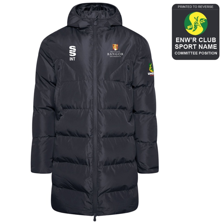 Bangor University - Canoe - Active Long Padded Jacket - Unisex Fit