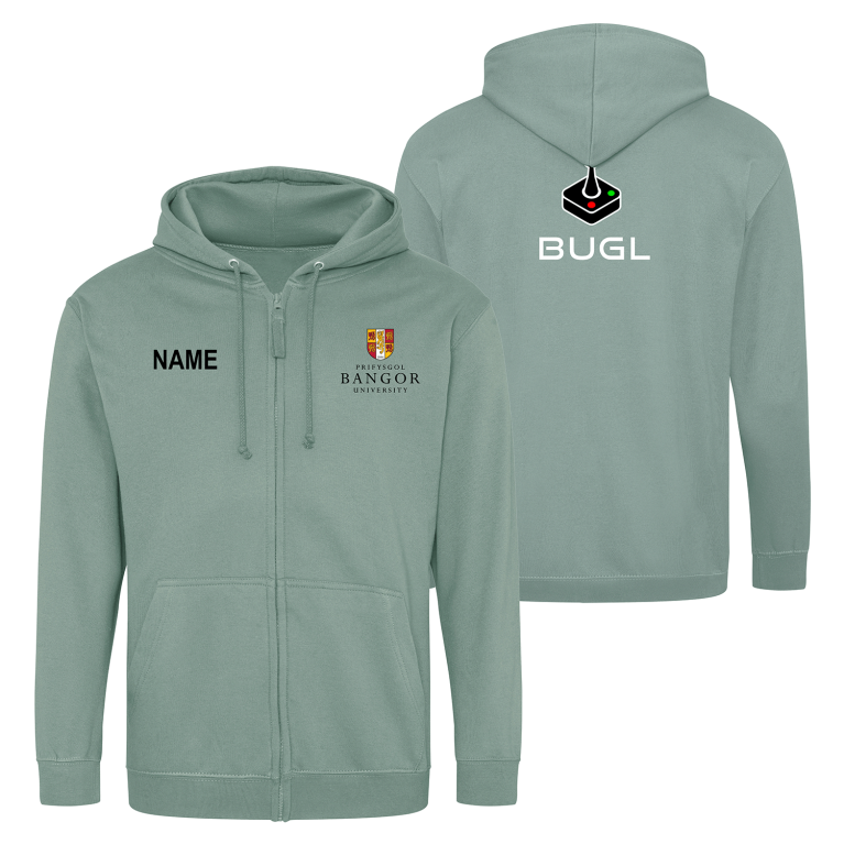 Bangor University - BUGL - 2022 Zipped Hoodie