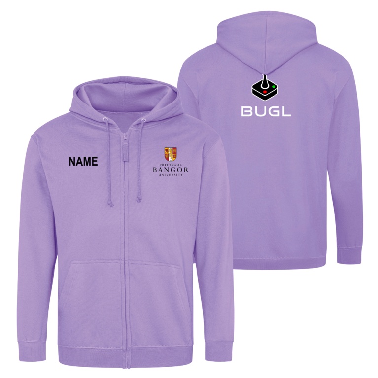 Bangor University - BUGL - 2021 Zipped Hoodie