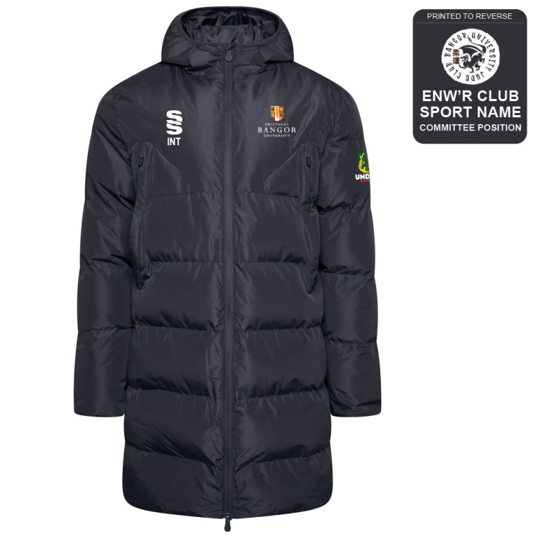 Bangor University - Judo - Active Long Padded Jacket - Unisex Fit