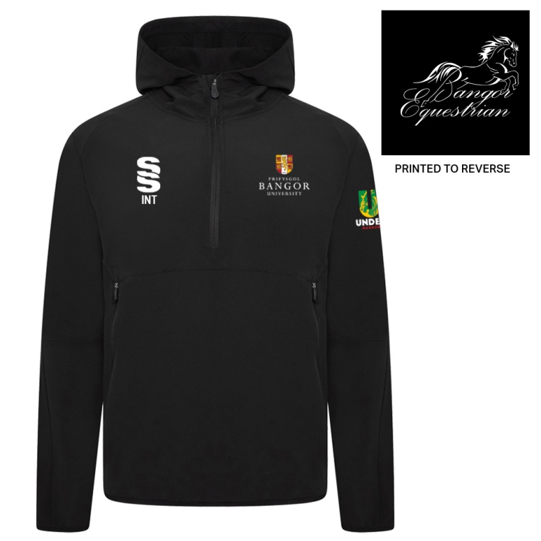 Bangor University - Equestrian - Dual Elite 1/4 Zip Hoody / Rain Jacket