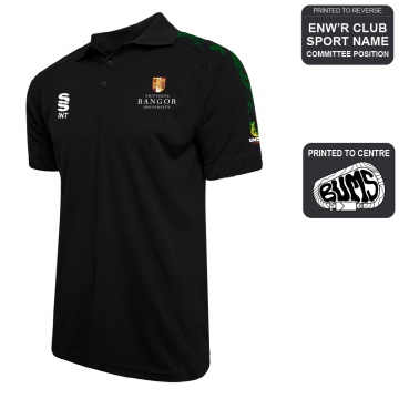 Bangor University - Mountaineering - Dual Solid Colour Polo - Unisex Fit