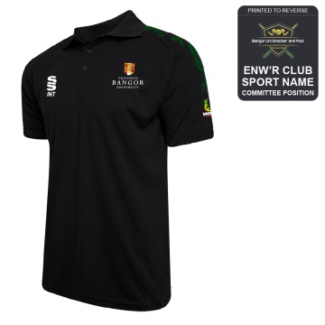 Bangor University - Snooker & Pool - Dual Solid Colour Polo - Unisex Fit