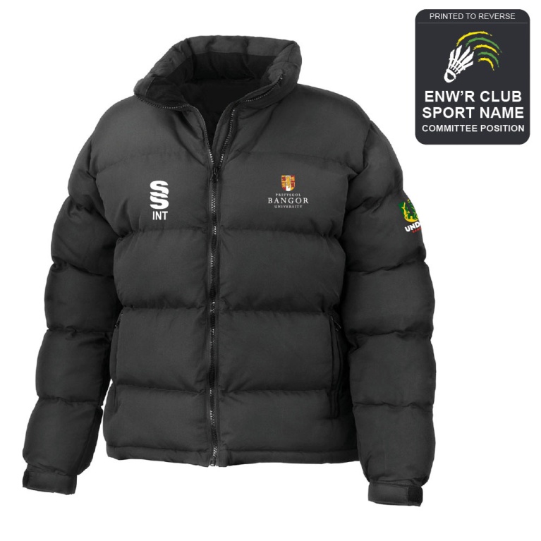 Bangor University - Badminton - Holkham Down Feel Jacket - Women's Fit