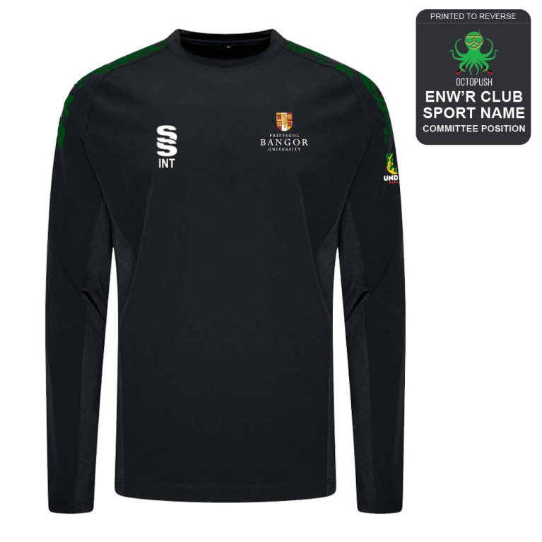 Bangor University - Octopush - Run Out Top - Unisex Fit