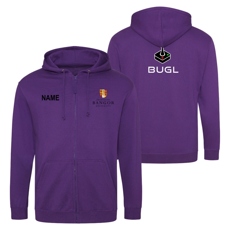 Bangor University - BUGL - 2024 Zipped Hoodie