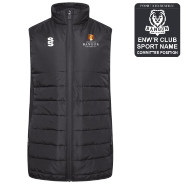 Bangor University - Swimming - Active Gilet - Unisex Fit