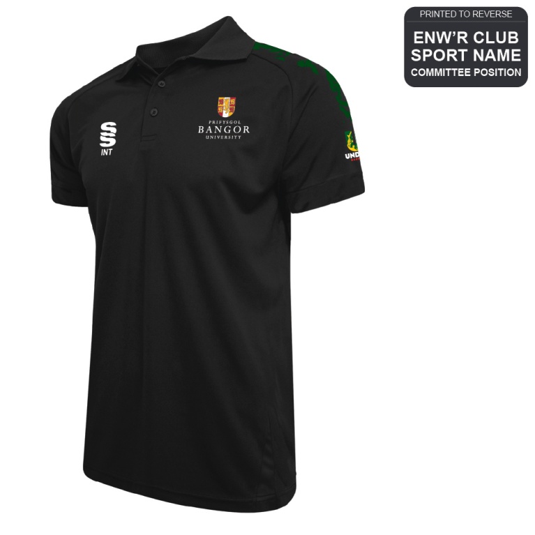 Bangor University - Football Womens - Dual Solid Colour Polo - Women's Fit