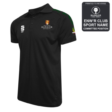 Bangor University - Table Tennis - Dual Solid Colour Polo - Women's Fit