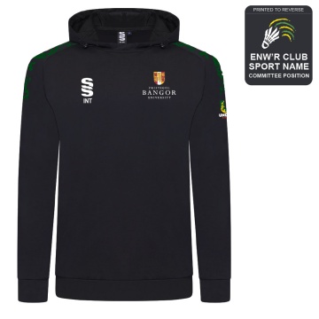 Bangor University - Badminton - Active Hoody - Unisex Fit