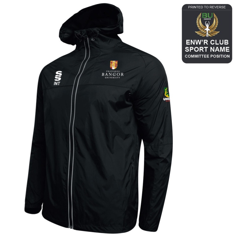 Bangor University - Dance - Dual Full Zip Training Jacket - Unisex Fit