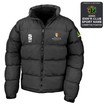 Bangor University - American Football - Holkham Down Feel Jacket - Unisex Fit