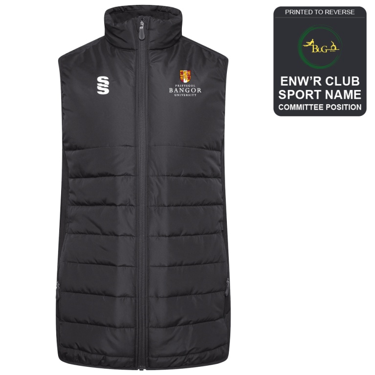 Bangor University - Gymnastics - Active Gilet - Unisex Fit