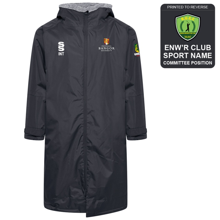 Bangor University - Golf - Active Thermal Fleece Robe - Unisex Fit