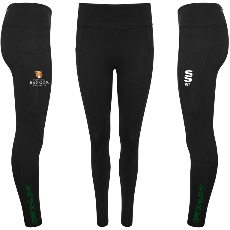 Bangor University - Performance Full Length Leggings - Women's Fit
