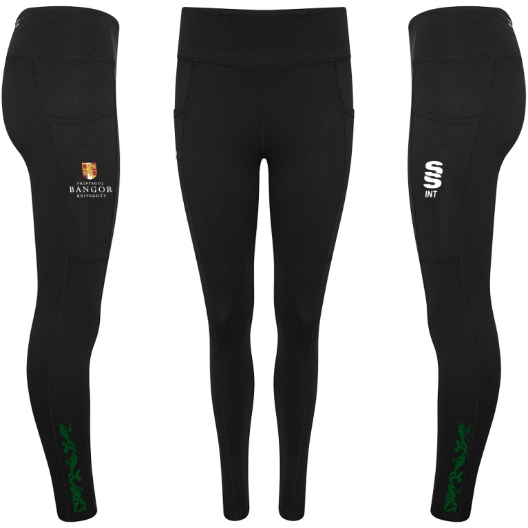 Bangor University - Performance Full Length Leggings - Women's Fit