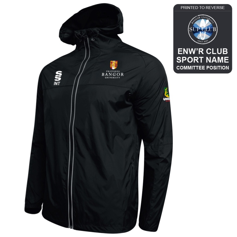 Bangor University - Paddle Boarding - Dual Full Zip Training Jacket - Unisex Fit