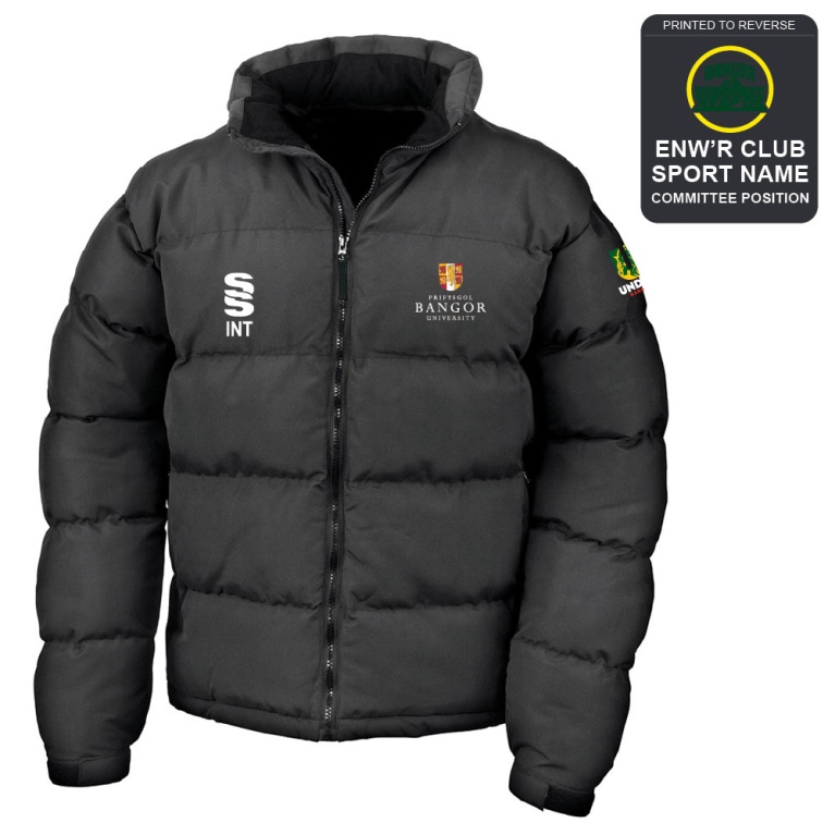 Bangor University - Ultimate Frisbee - Holkham Down Feel Jacket - Unisex Fit