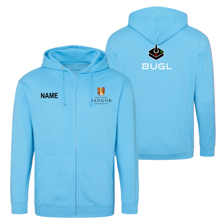 Bangor University - BUGL - 2019 Zipped Hoodie