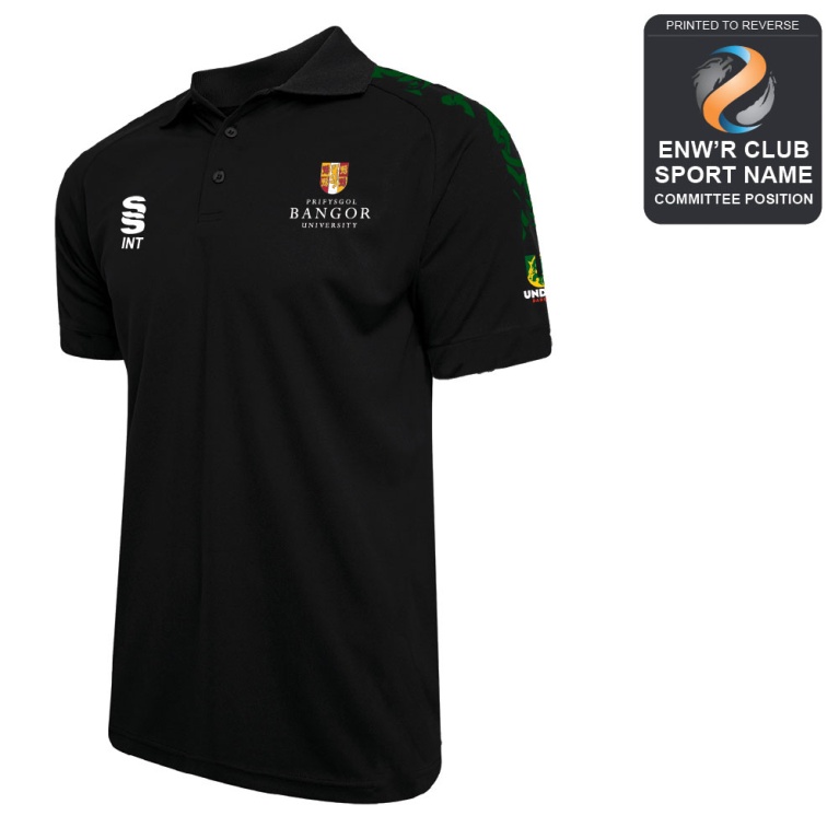 Bangor University - Tai Chi - Dual Solid Colour Polo - Unisex Fit