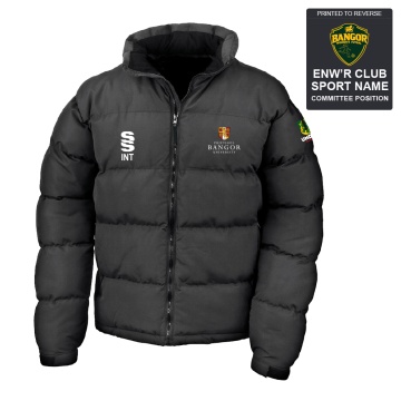 Bangor University - Men's Futsal - Holkham Down Feel Jacket - Unisex Fit