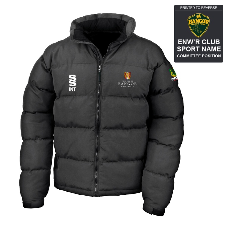Bangor University - Men's Futsal - Holkham Down Feel Jacket - Unisex Fit