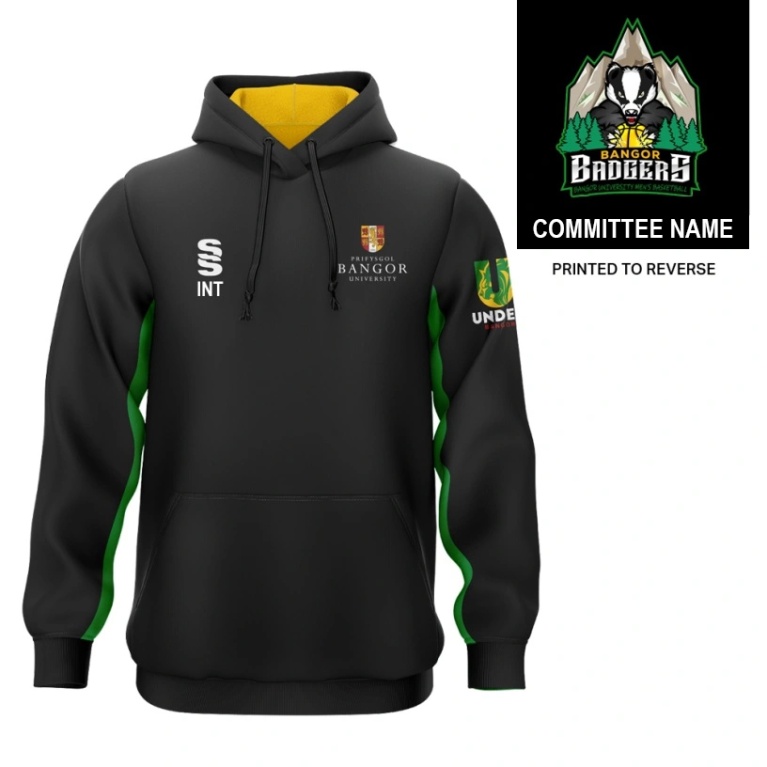 Bangor University - Basketball - Men's Overhead Hoodie