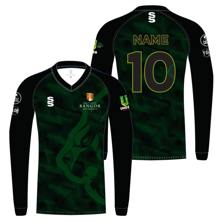 University of Bangor - Cricket Long Sleeve Sweater