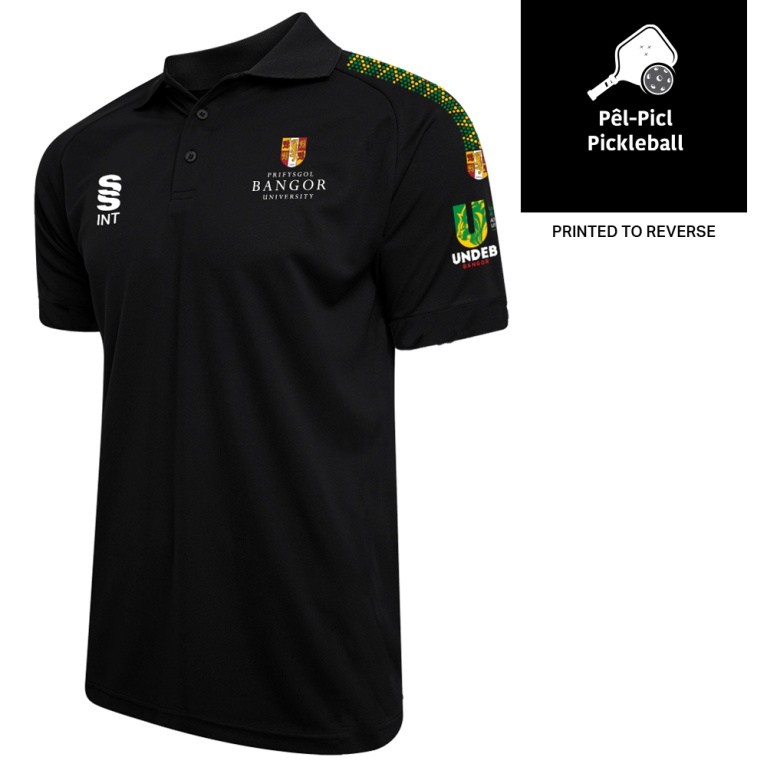 Bangor University - Pickleball - Mens Polo Shirt