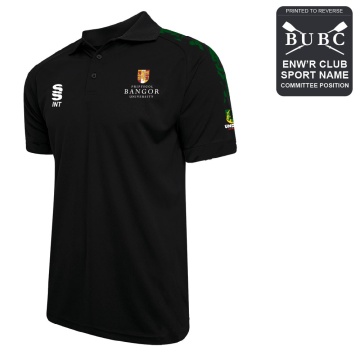 Bangor University - Rowing - Dual Solid Colour Polo - Unisex Fit