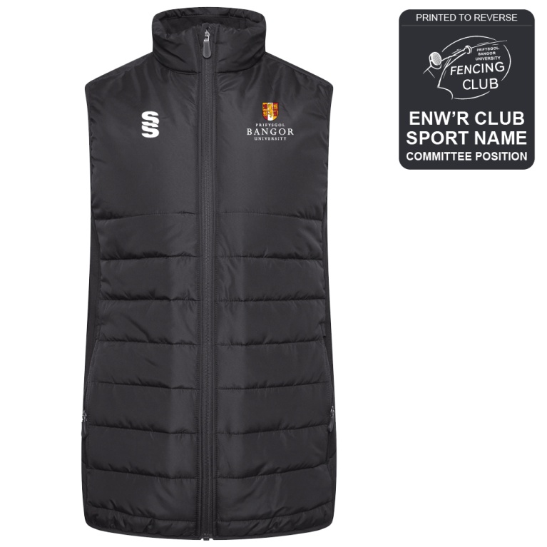 Bangor University - Fencing - Active Gilet - Unisex Fit