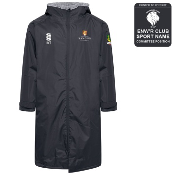 Bangor University - Rugby League - Active Thermal Fleece Robe - Unisex Fit