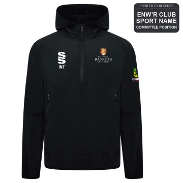 Bangor University - Volleyball - Dual Elite 1/4 Zip Hoody / Rain Jacket - Unisex Fit