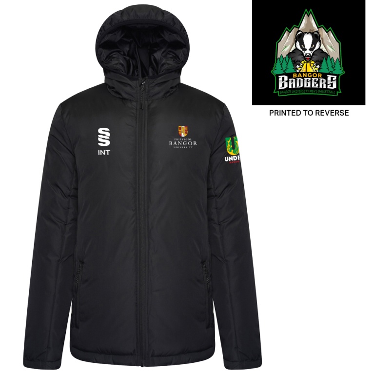 Bangor University - Basketball - Mens Padded Jacket