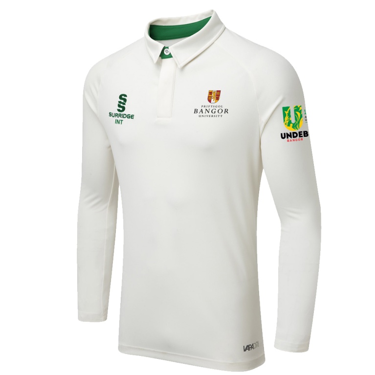 Bangor University - Ergo Long Sleeve Cricket Shirt