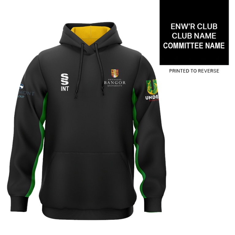 Bangor University - Rugby Union (Men's) - Overhead Hoodie