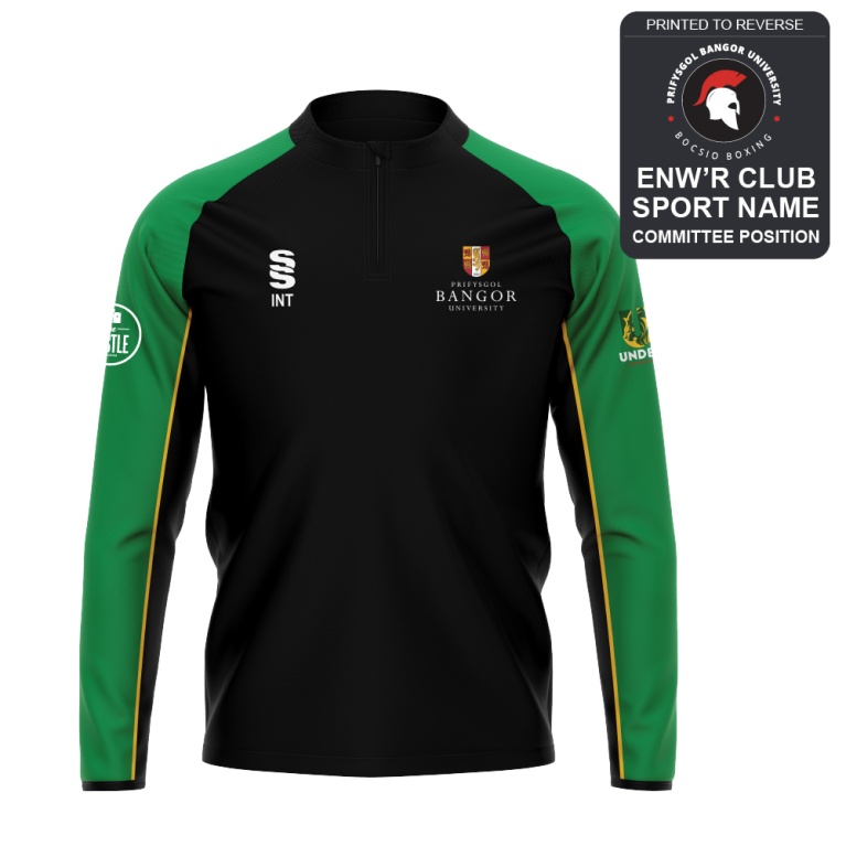 Bangor University - Boxing - 1/4 Performance Top - Women's Fit