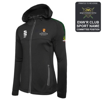Bangor University - Snooker & Pool - Dual Full Zip Hoody - Women's Fit