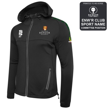 Bangor University - Table Tennis - Dual Full Zip Hoody - Unisex Fit