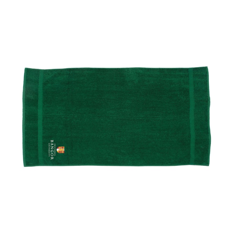Bangor University - Luxury Range Bath Towel - Bottle