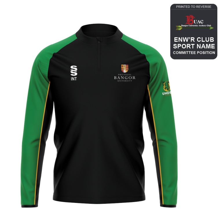 Bangor University - Archery - 1/4 Performance Top - Women's Fit