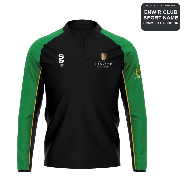 Bangor University - 1/4 Performance Top - Women's Fit