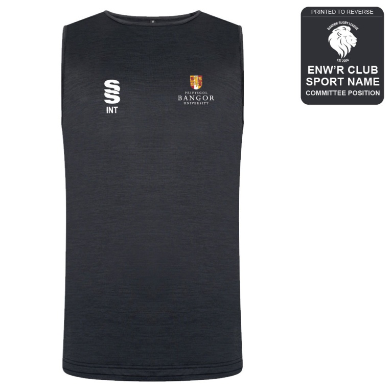 Bangor University - Rugby League - Dual Training Vest - Unisex Fit