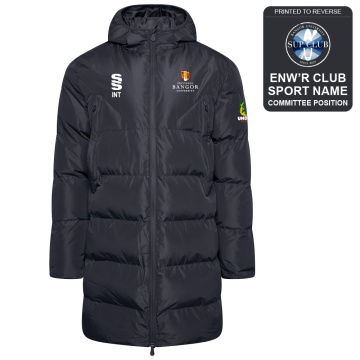 Bangor University - Paddle Boarding - Active Long Padded Jacket - Unisex Fit