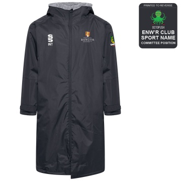 Bangor University - Octopush - Active Thermal Fleece Robe - Unisex Fit