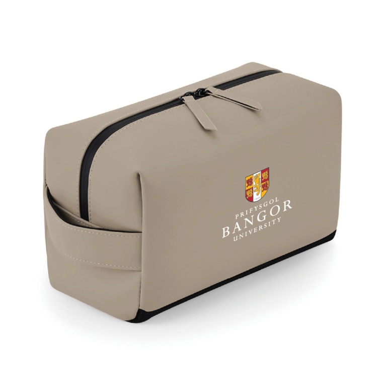 Bangor University - Toiletry Bag - Grey